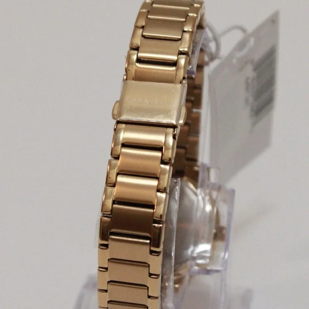 Caravelle Ladies Diamond Accent Watch By Bulova 30mm